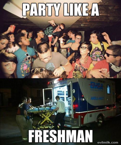 Party Like A Freshman