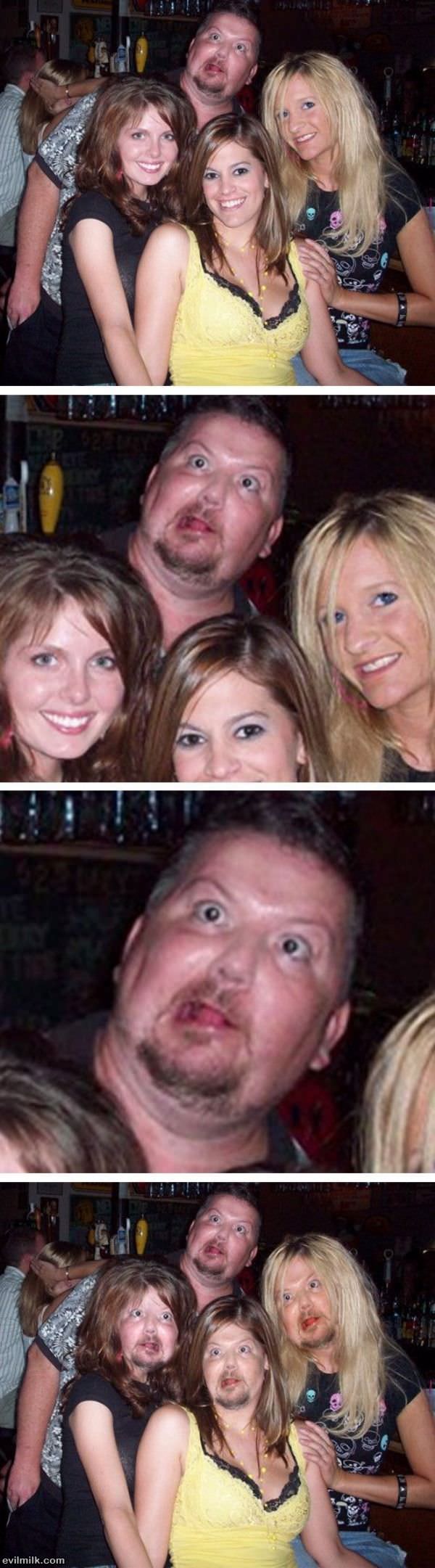 Photobomber Man