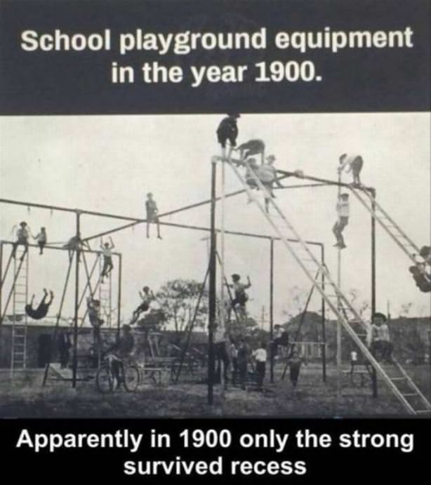 Playgrounds 100 Years Ago