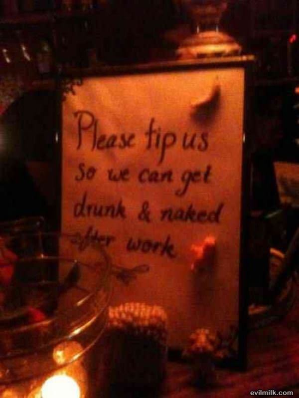 Please Tip Us