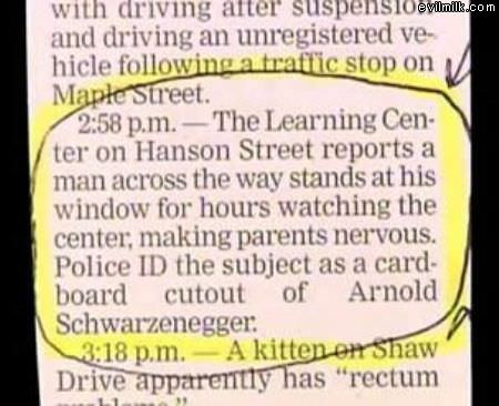 Police Blotter