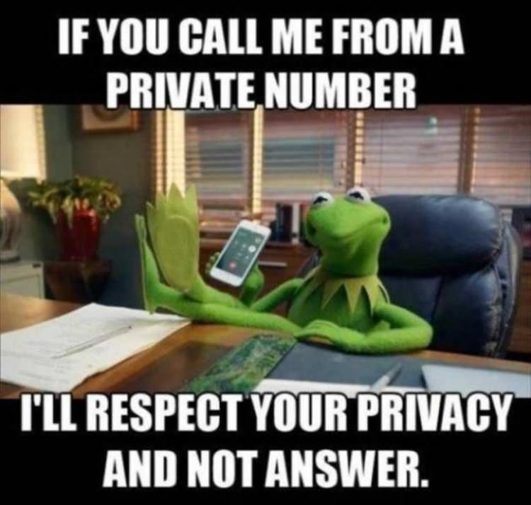 Private Number