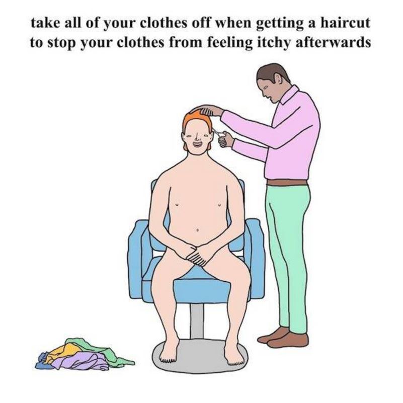 Pro Tip For Haircuts