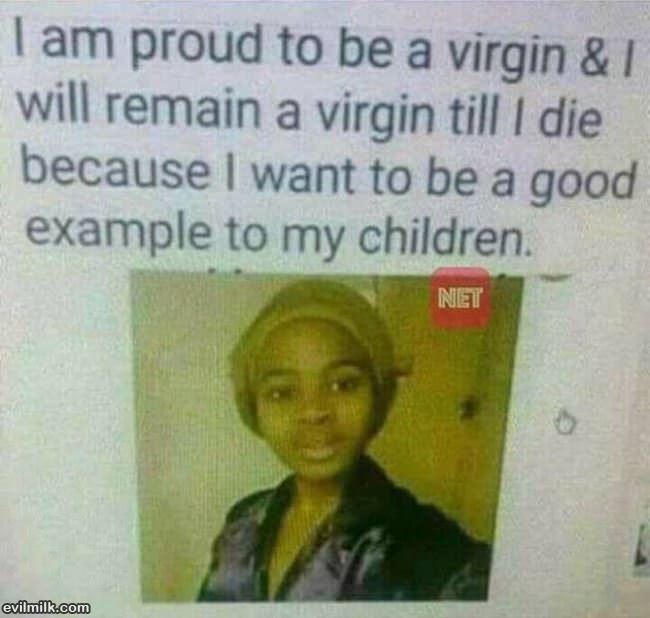 Proud To Be A Virgin