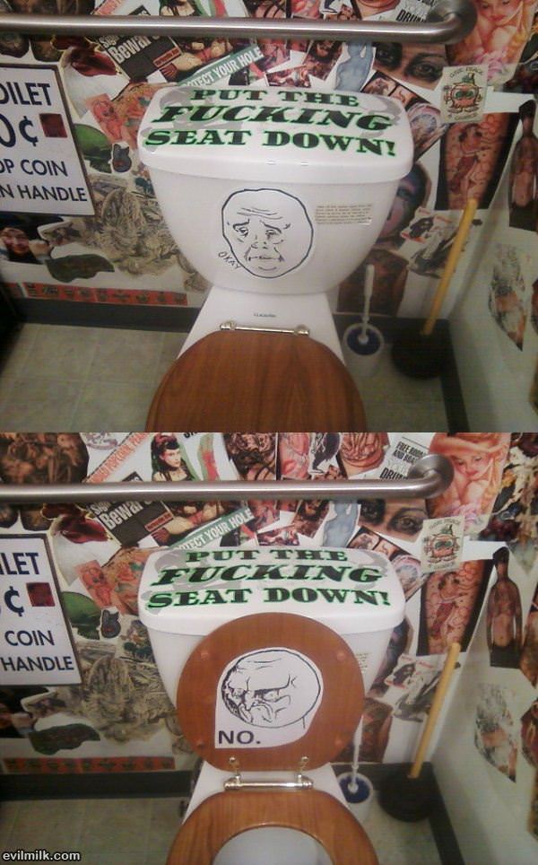 Put The Seat Down