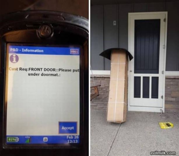 Put Under Doormat