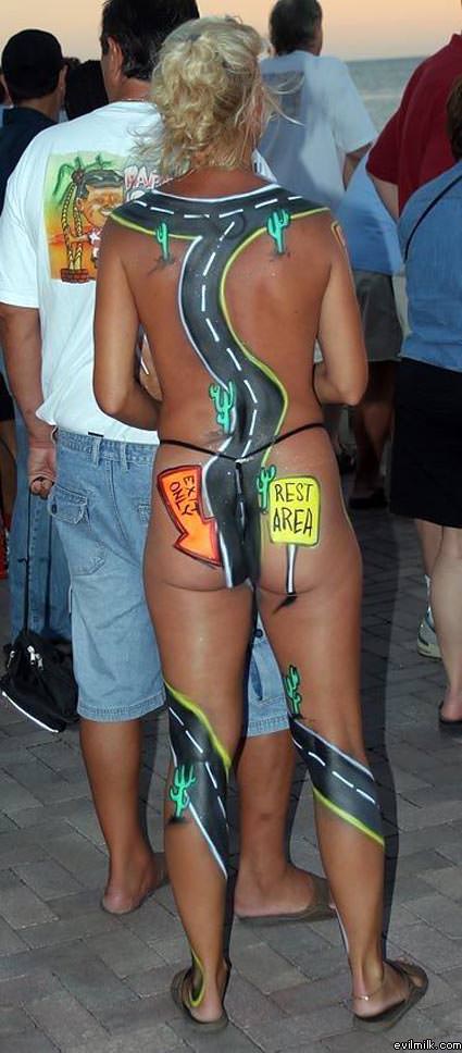 Racetrack Bodyart