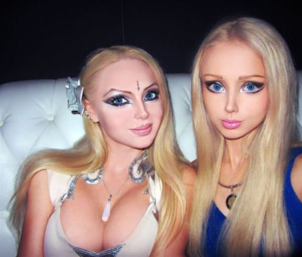 Real Life Barbie And Friend