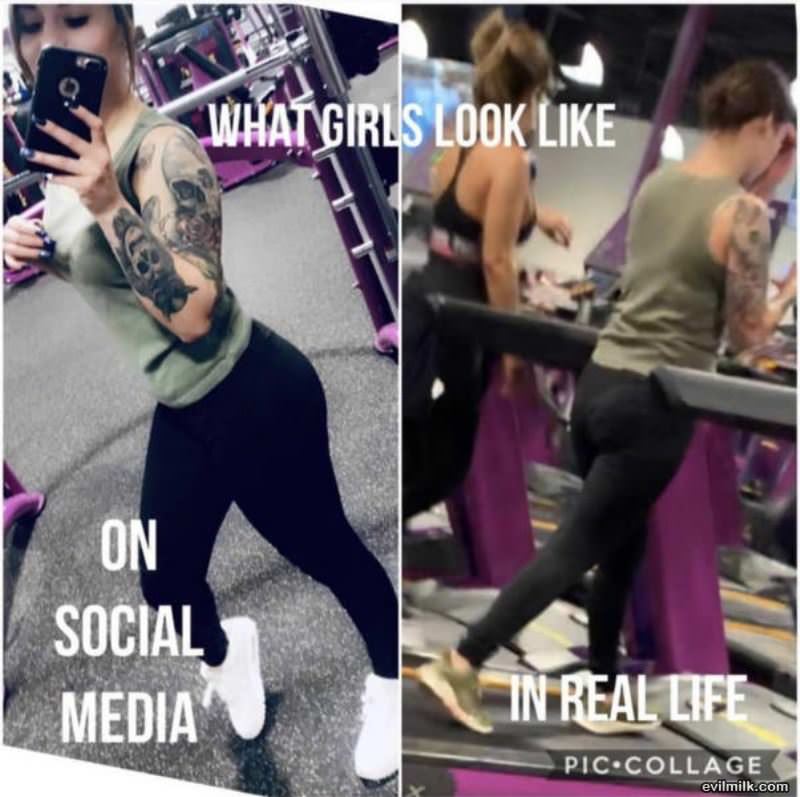 Real Life Vs Social Media