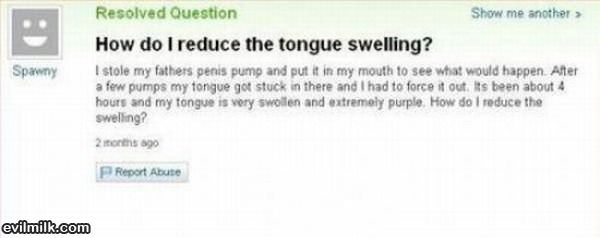Reduce The Swelling