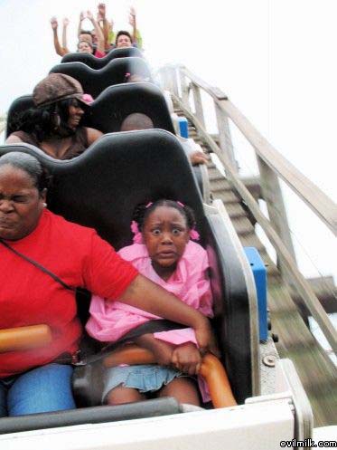 Rollercoaster Scared