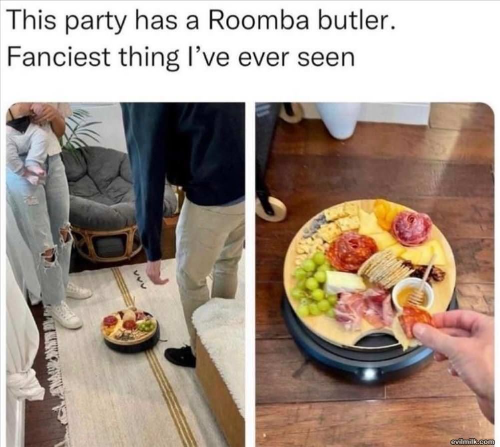 Roomba Butler