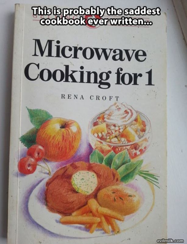 Saddest Cookbook Ever Written