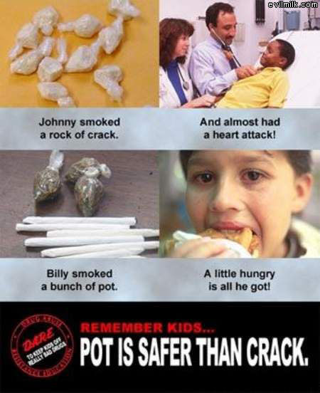 Safer Than Crack