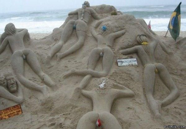 Sand Sculpture