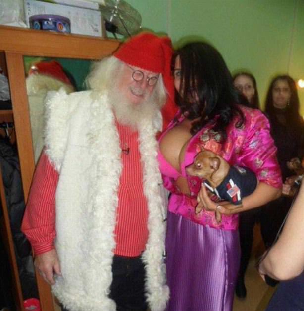 Santa Is Happy