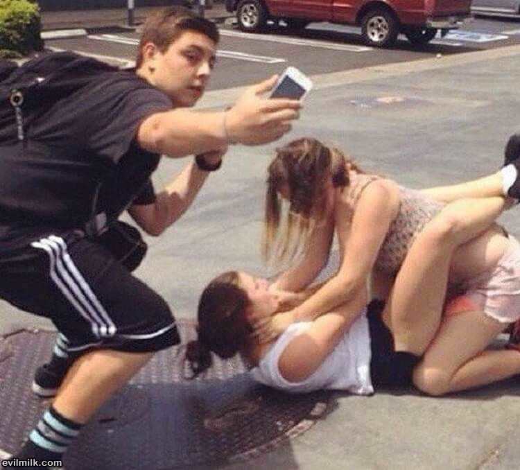Saw His Chance