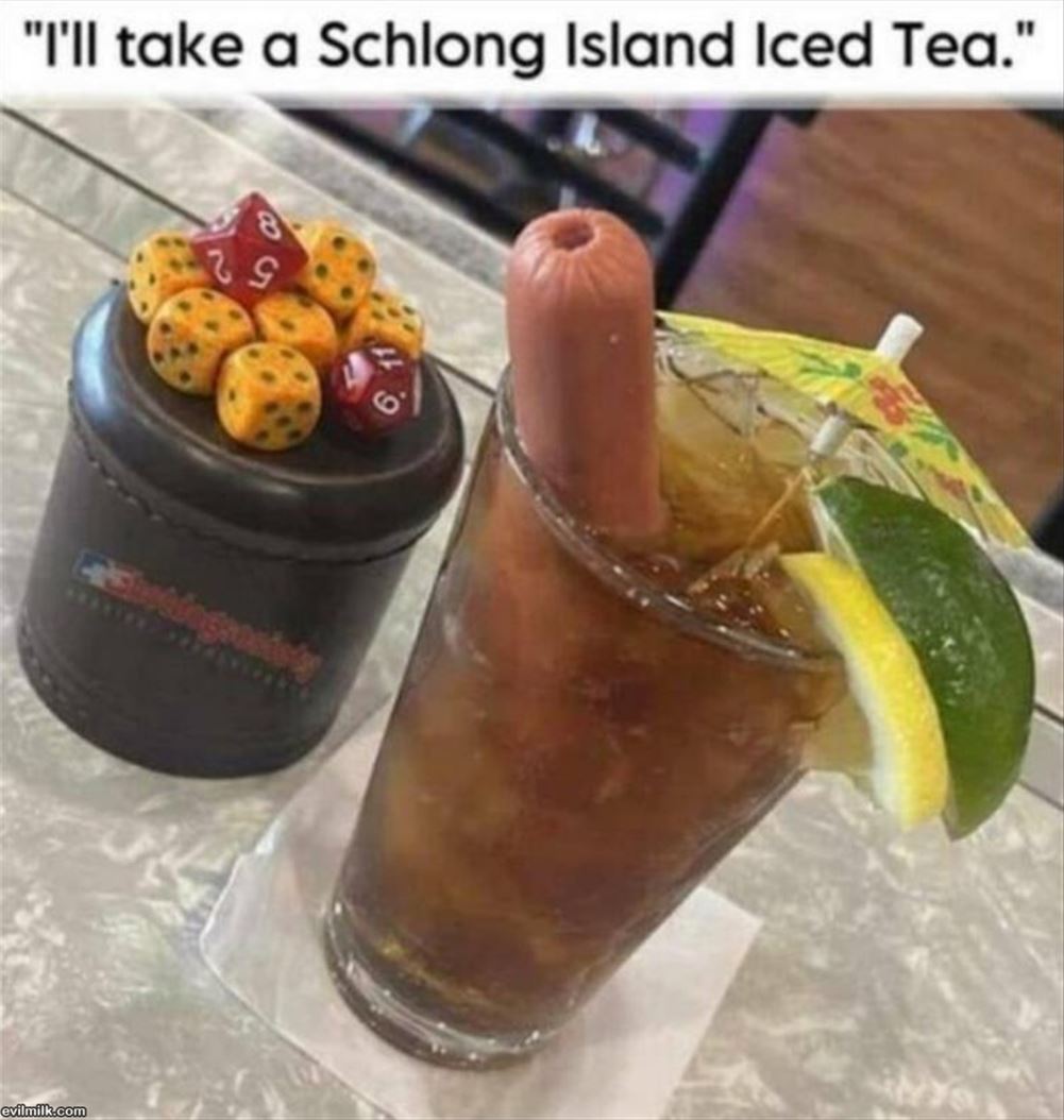 Schlong Island Iced Tea