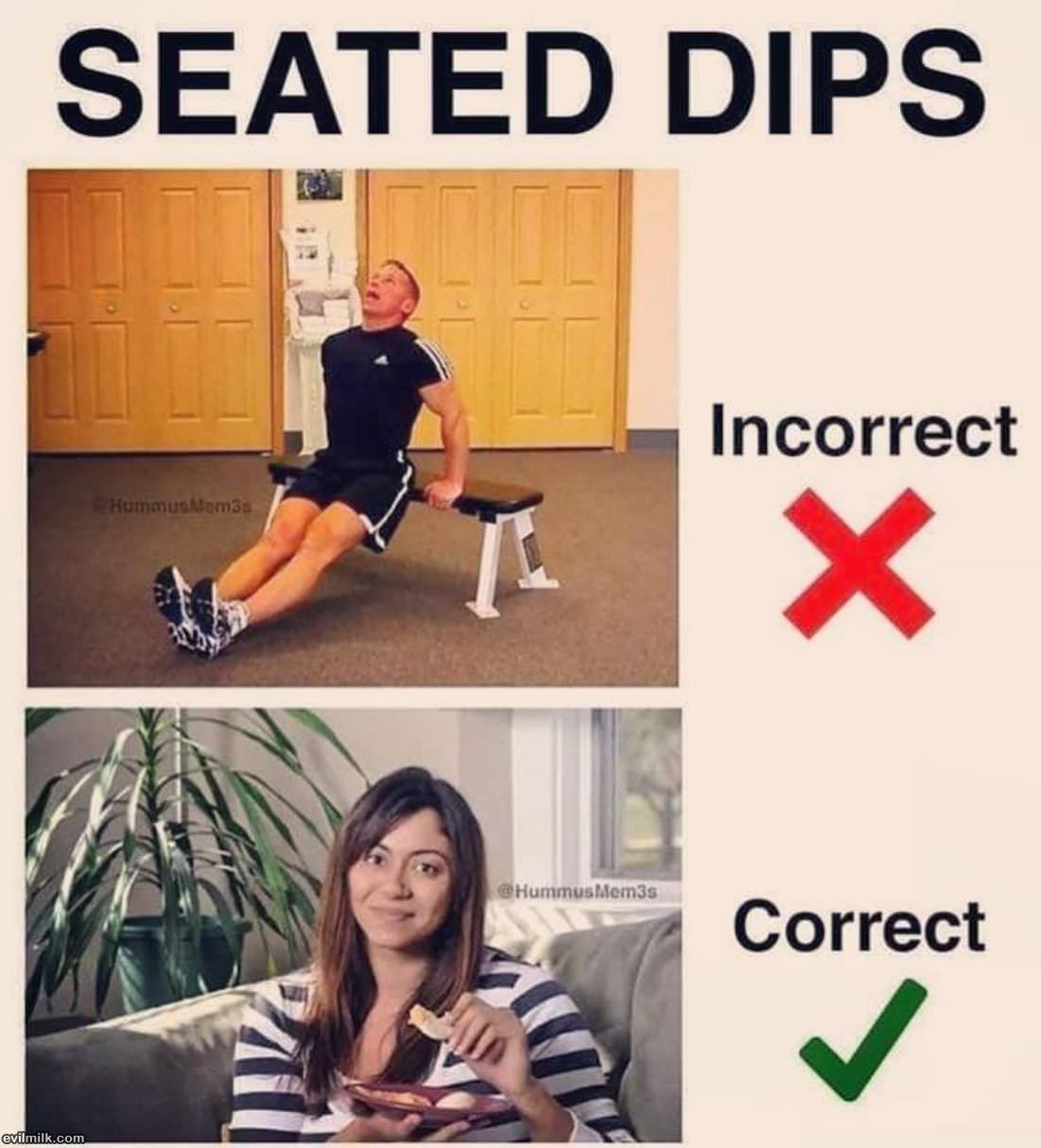 Seated Dips
