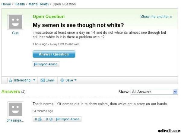 Semen Color