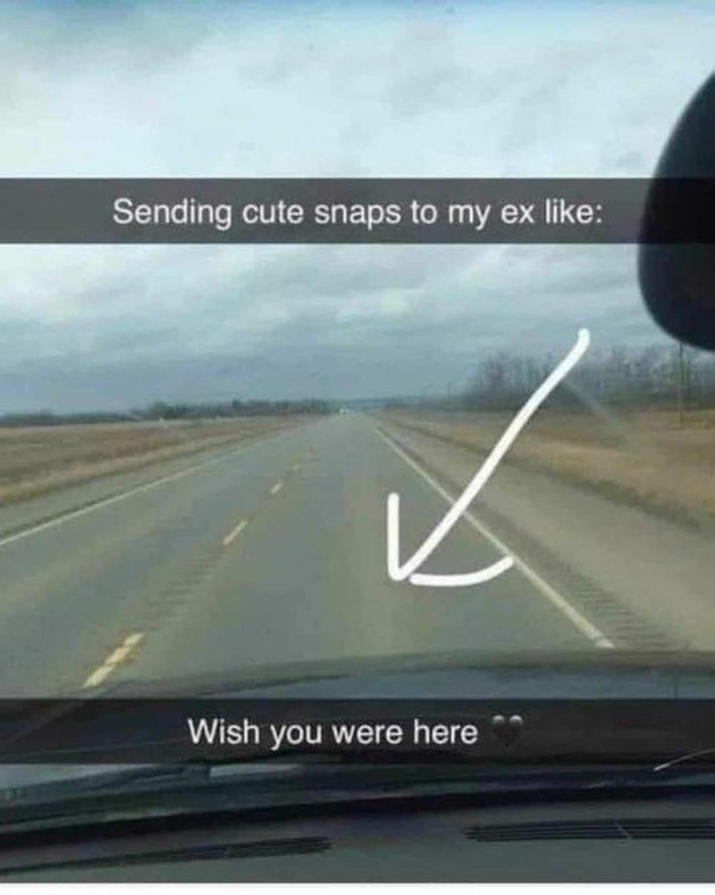 Sending Cute Snaps