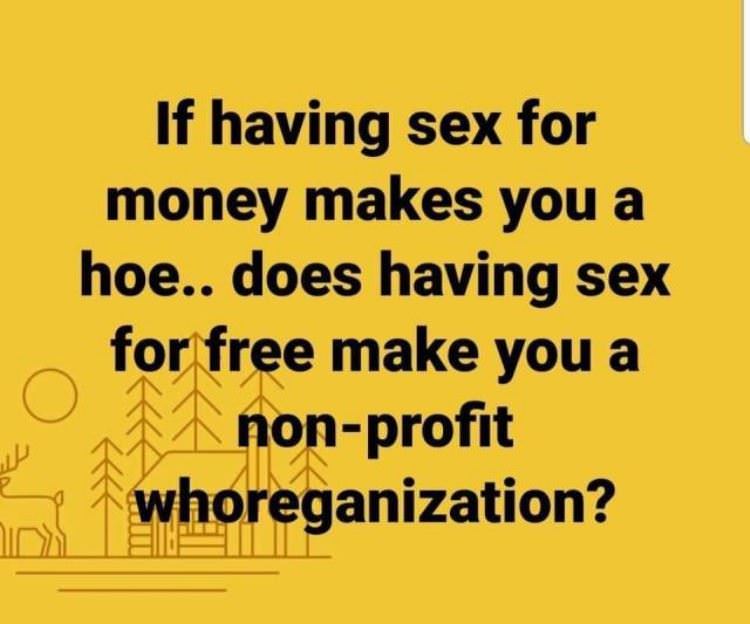 Sex For Money
