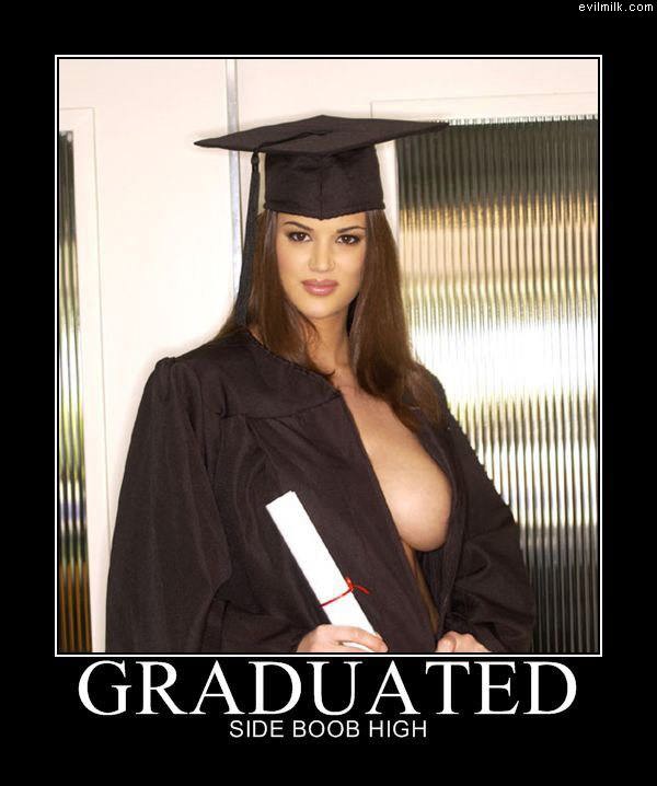 She Graduated