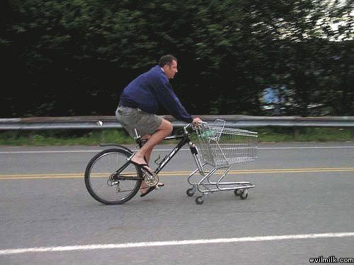 Shopping Cart Bike