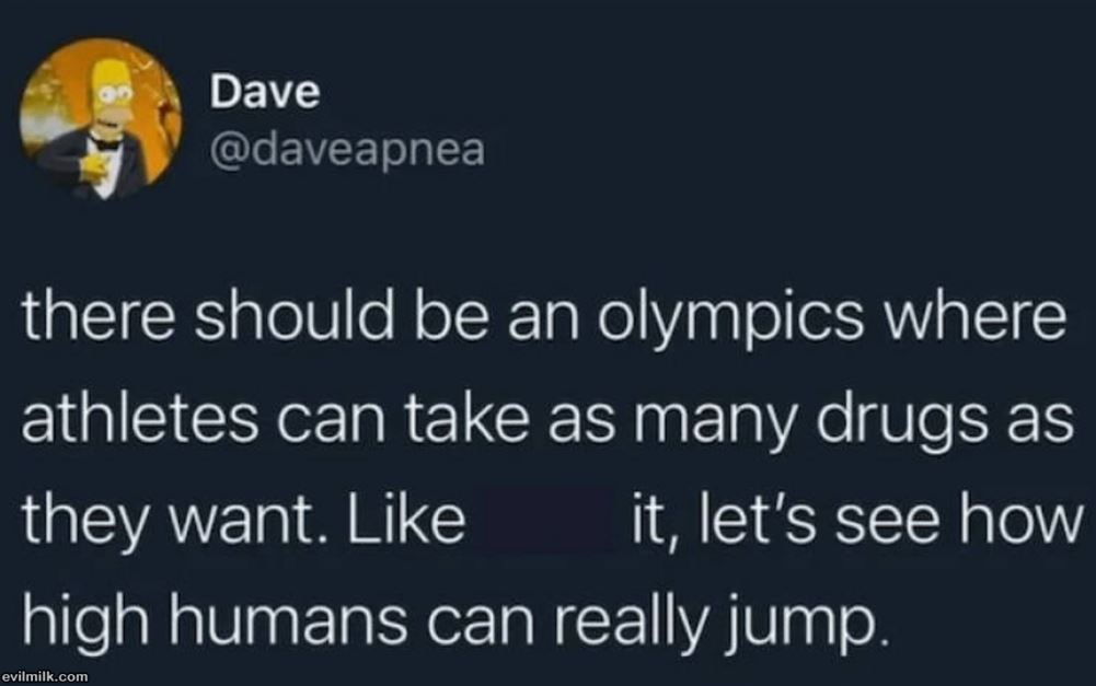 Should Be A New Olympics