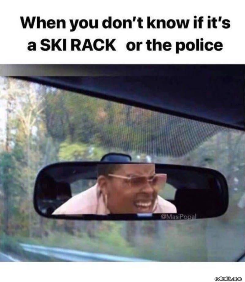 Ski Rack Or Police