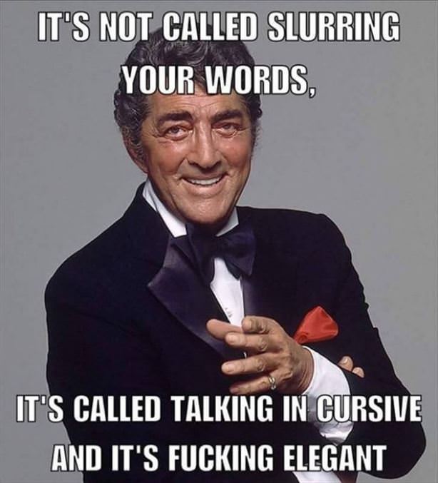 Slurring Your Words