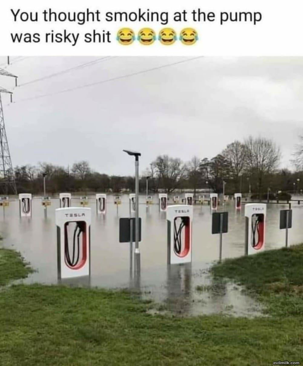 Smoking At The Pump