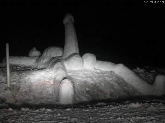 Snow Sculpture