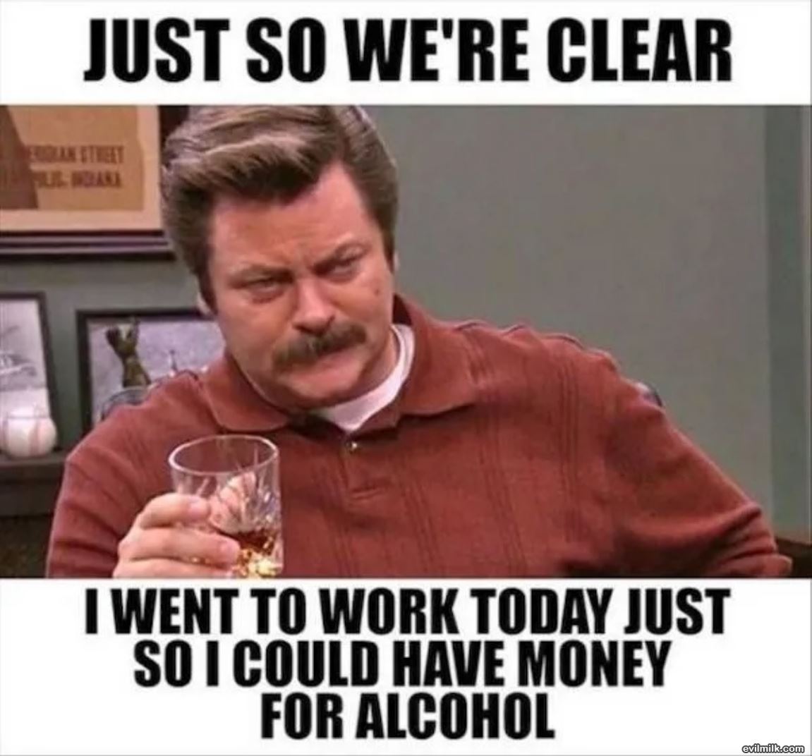 So We Are Clear
