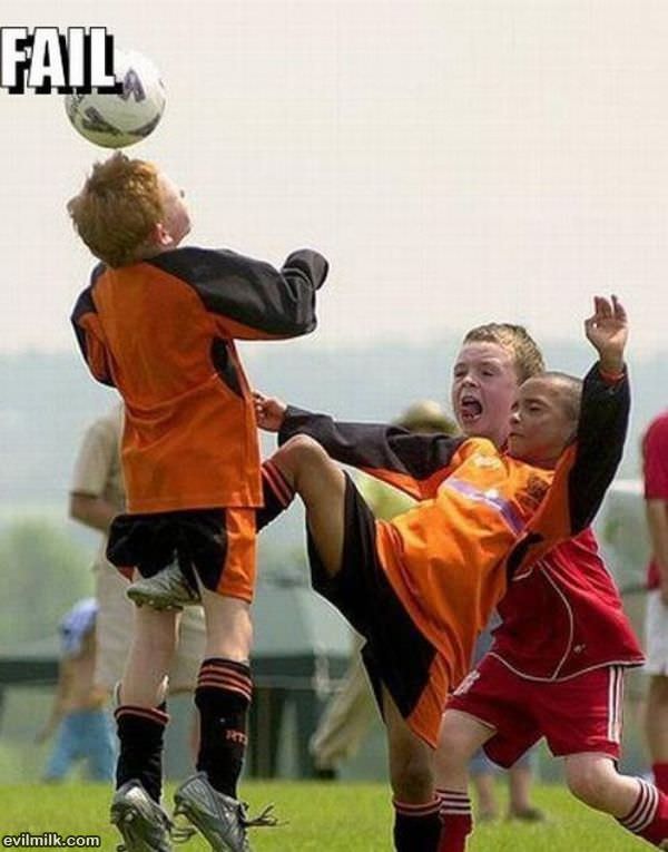 Soccer Kid Failure