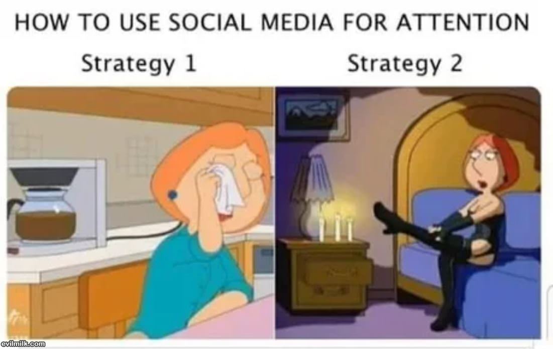 Social Media For Attention