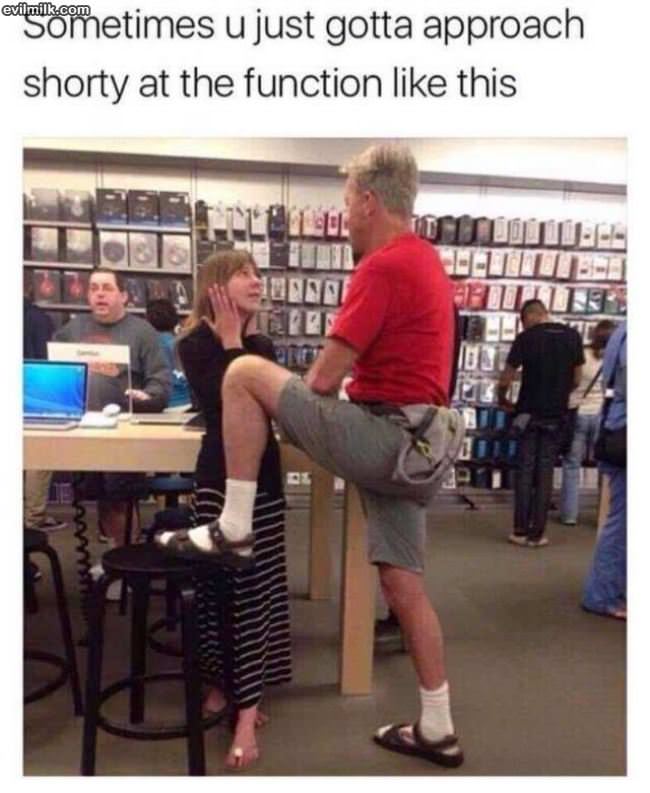 Sometimes You Gotta Approach
