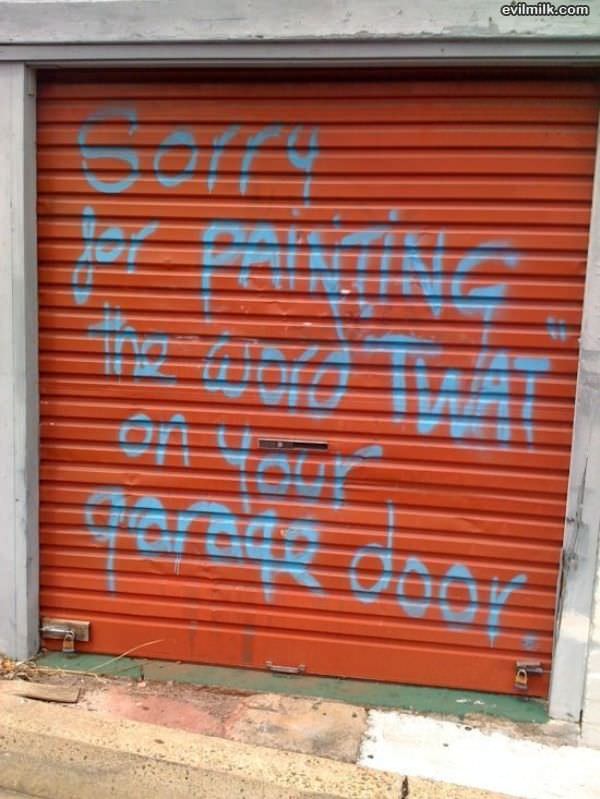 Sorry About That