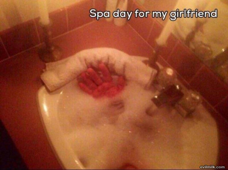 Spa Day For My Girlfriend