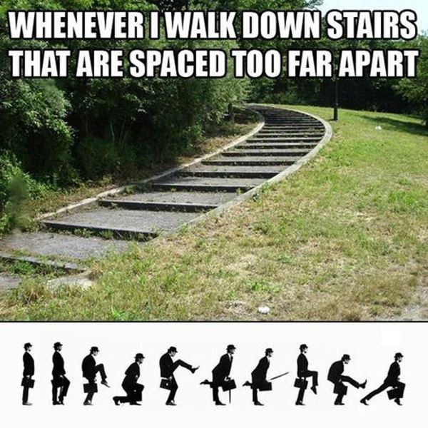 Spaced Out Stairs