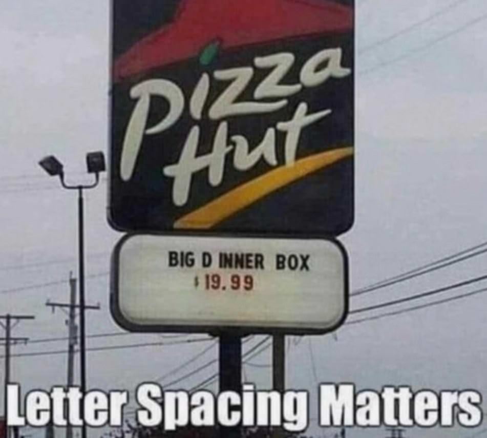 Spacing Matters