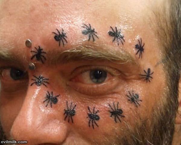 Spider Eye Tattoo