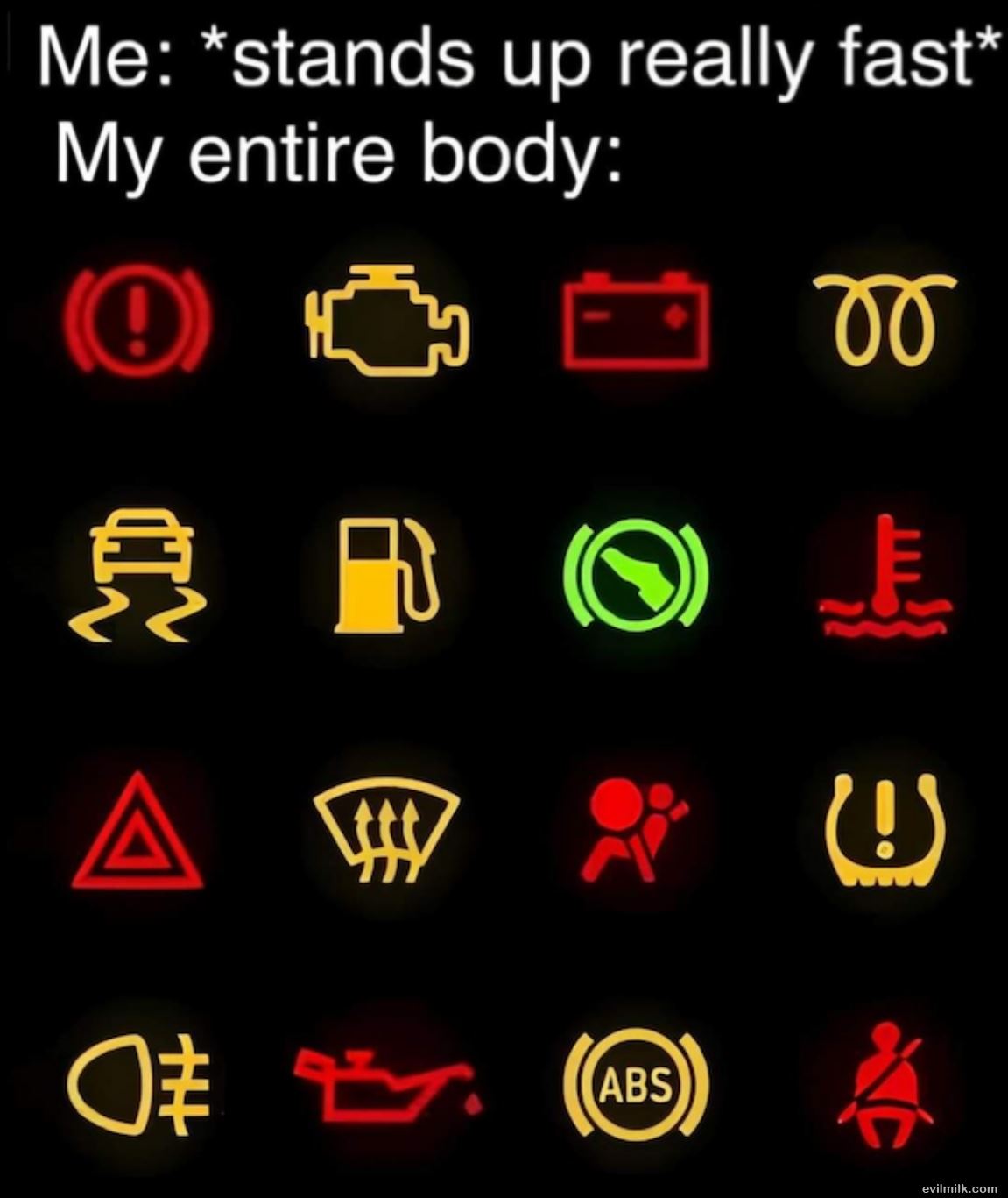 Stand Up Really Fast