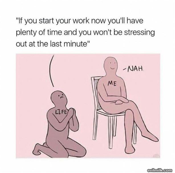 Start Your Work Now