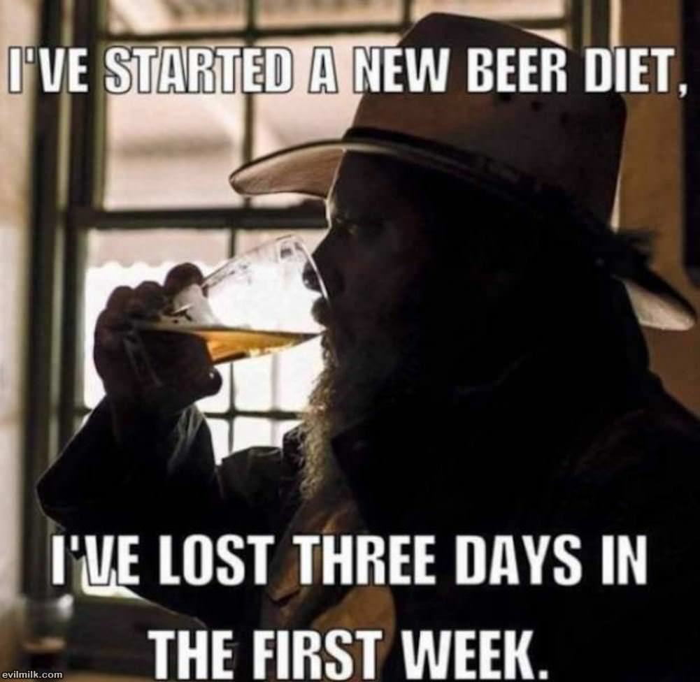 Started A New Beer Diet