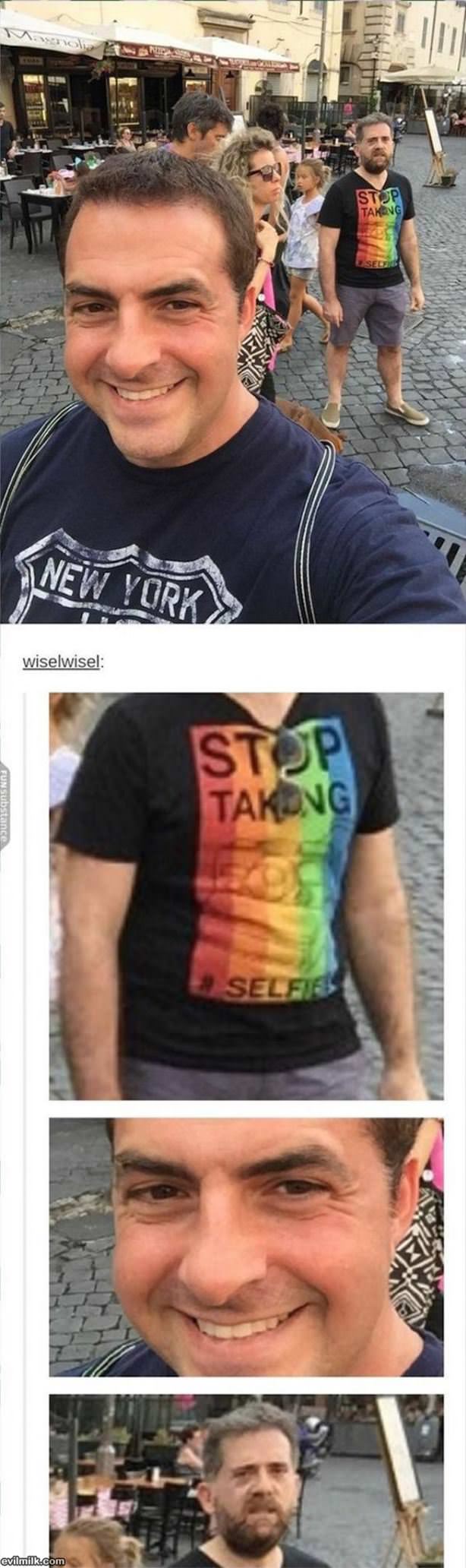 Stop Taking Selfies