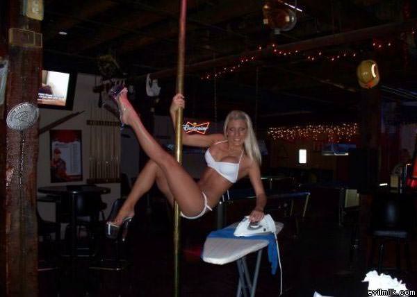 Stripper Ironing