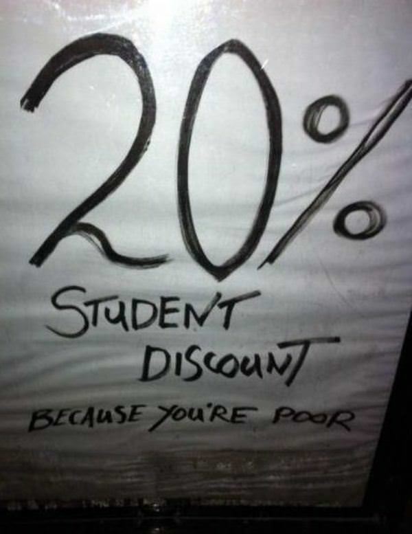 Student Discount