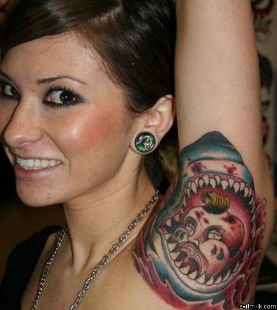 Stupid Armpit Tat