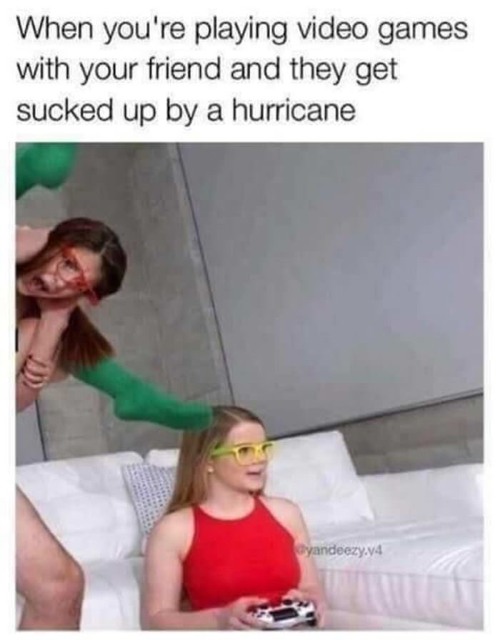 Sucked Up By A Hurricane